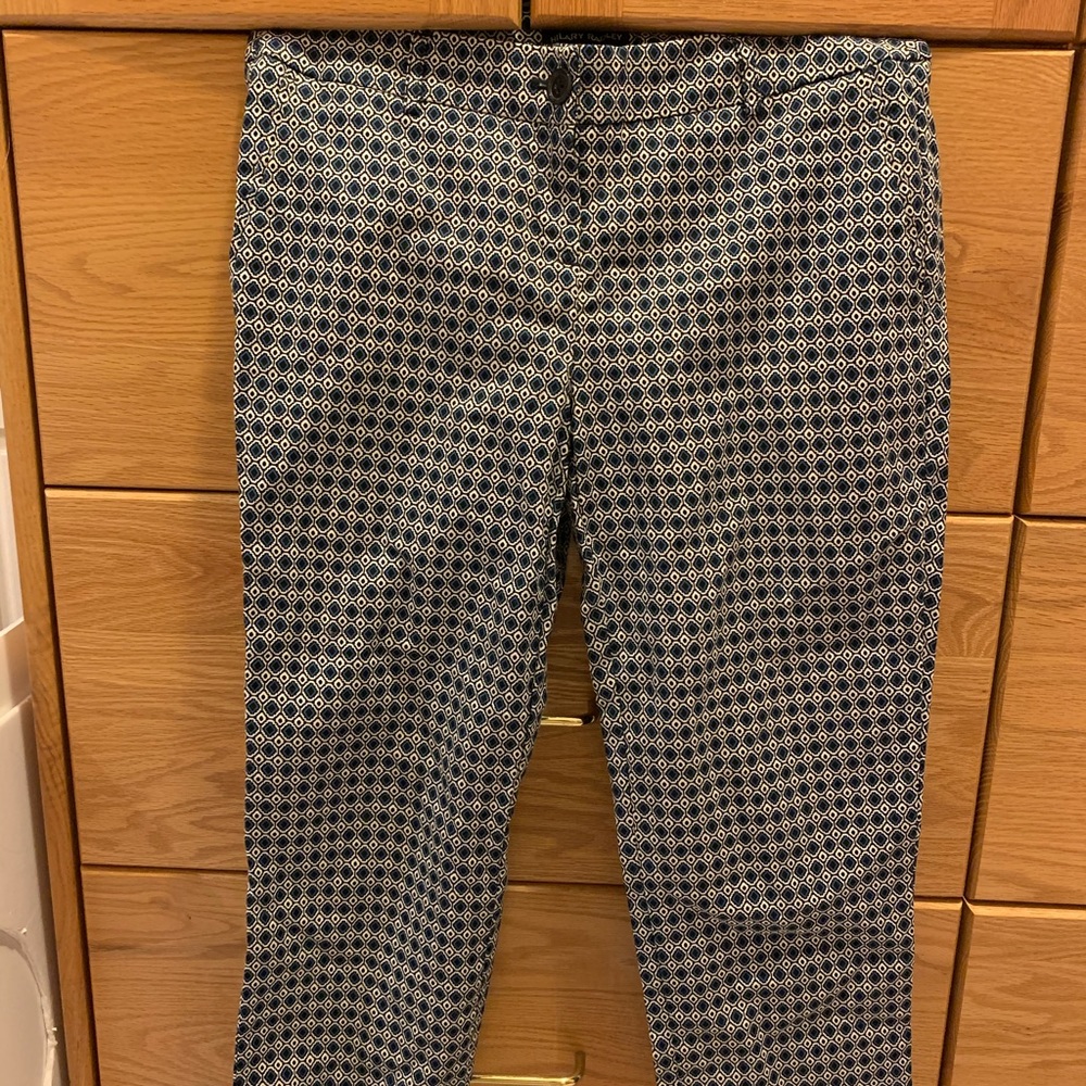 geometric pattern pants